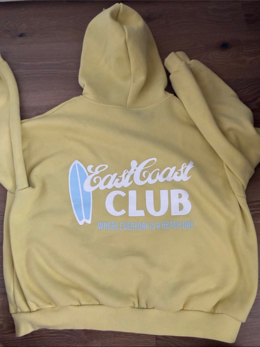 Yellow Hoodie Sweatshirt - Women's